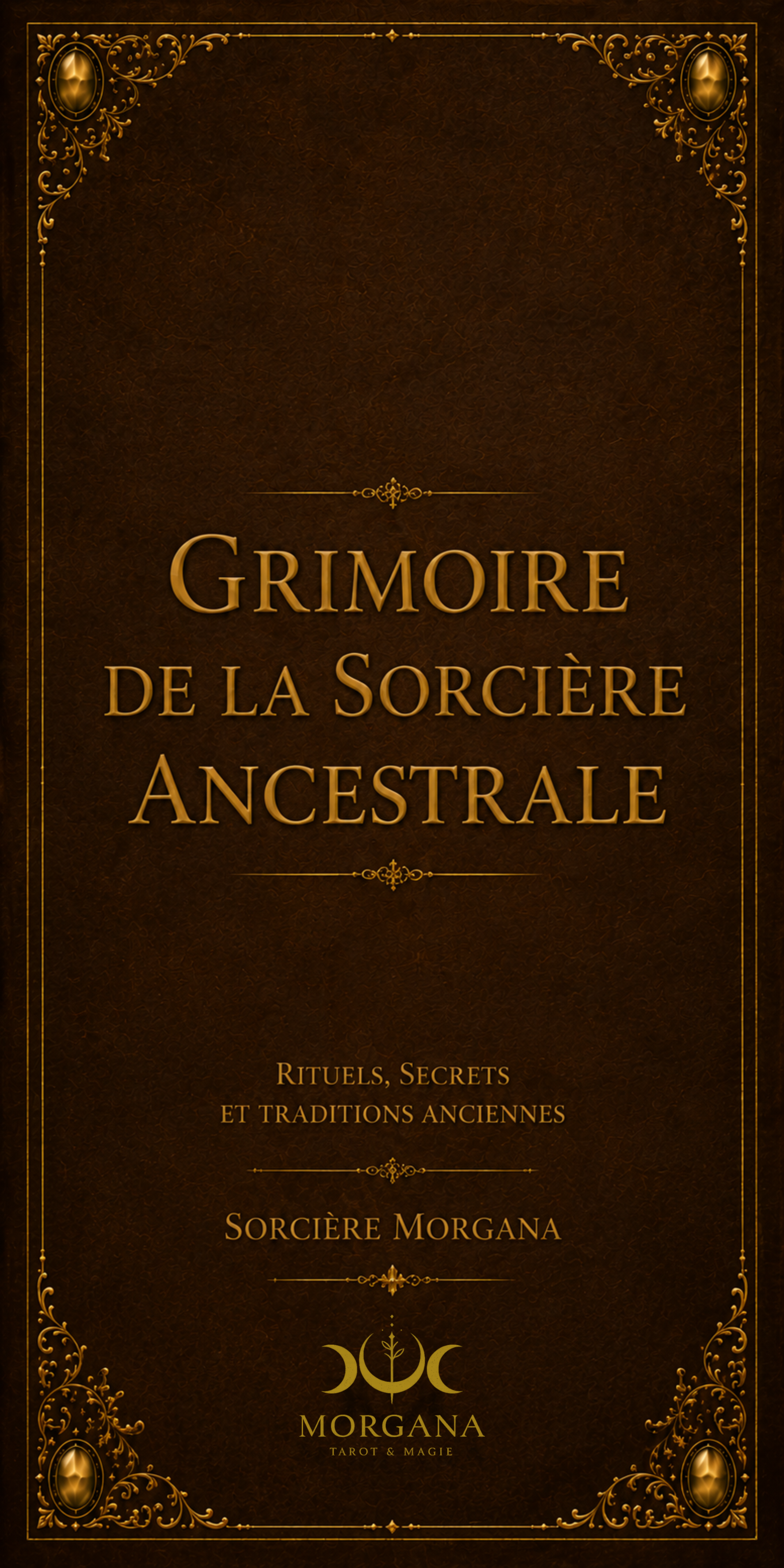 Couverture du Grimoire de la Sorcière Ancestrale